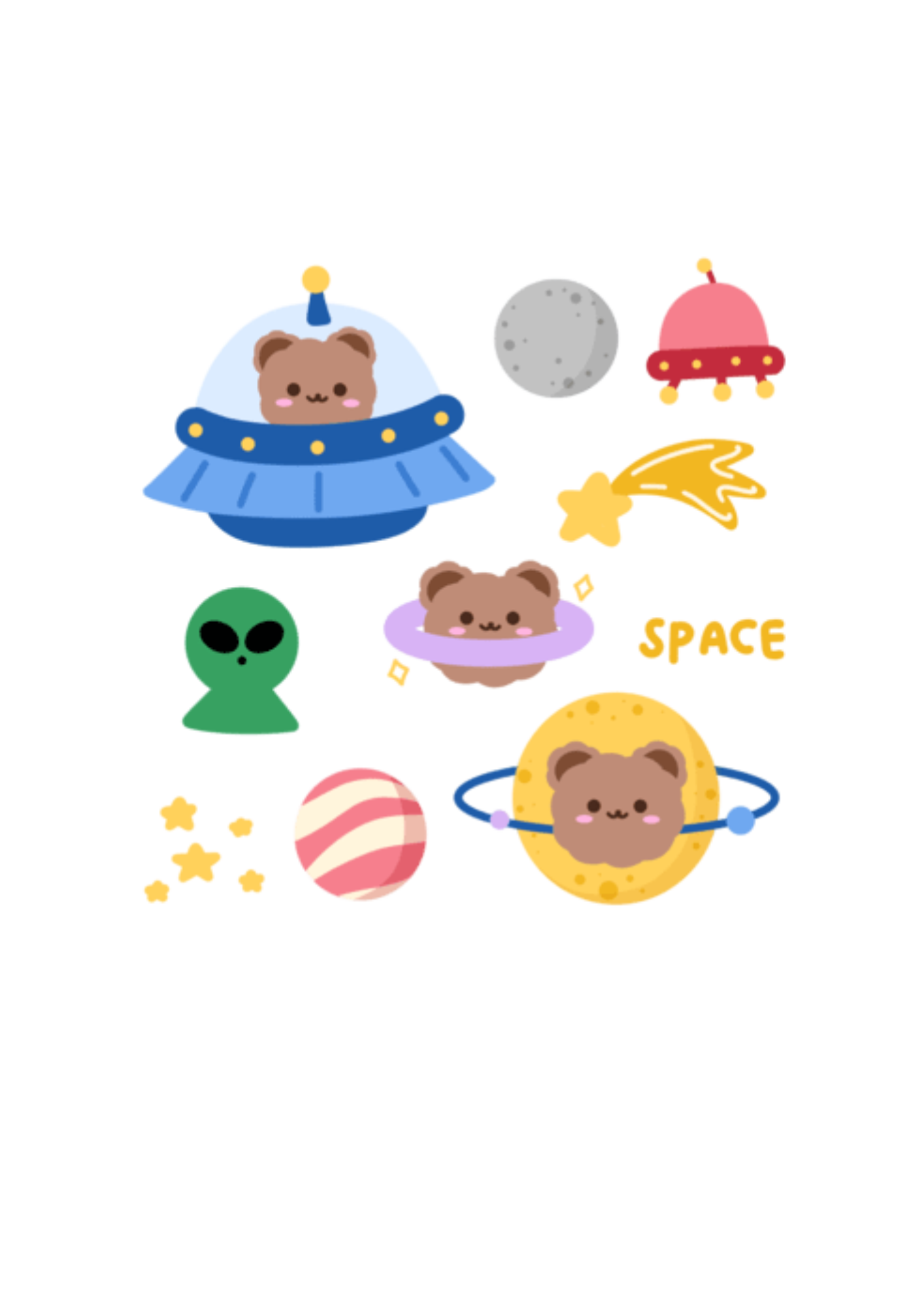 10pcs STICKER