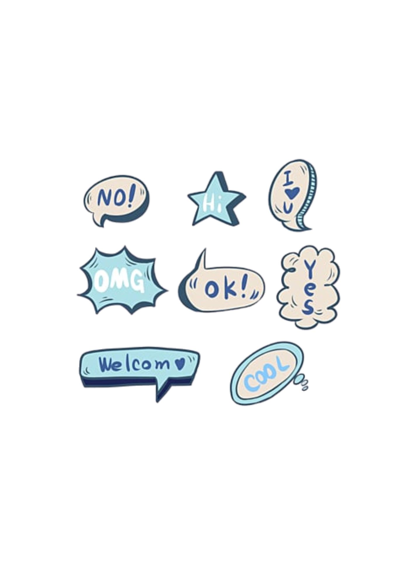 10pcs STICKER