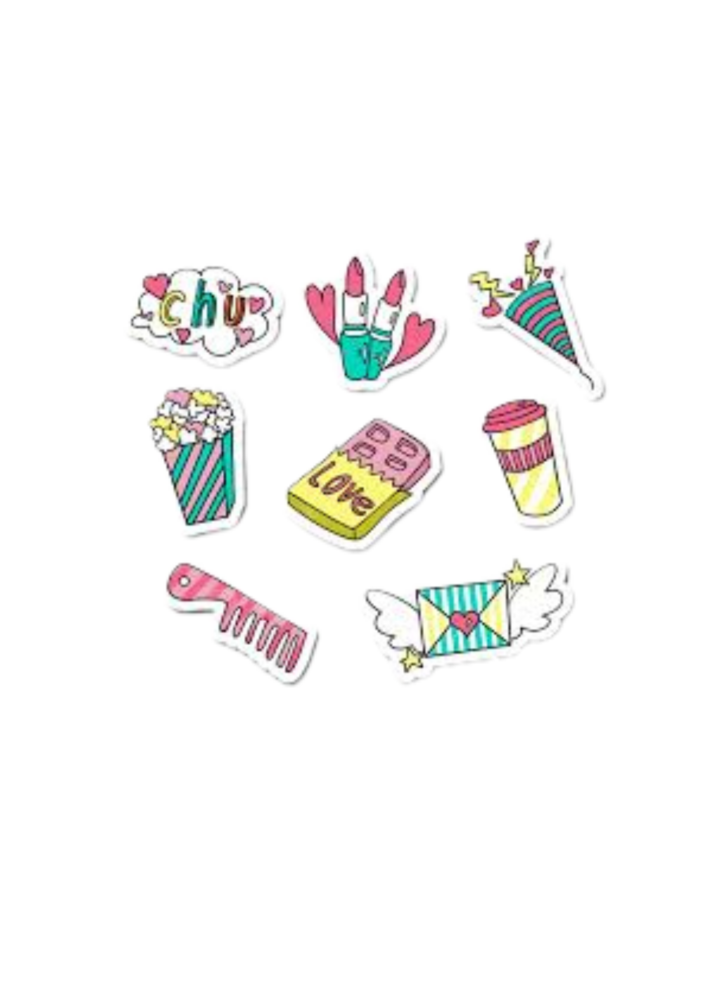 10pcs STICKER